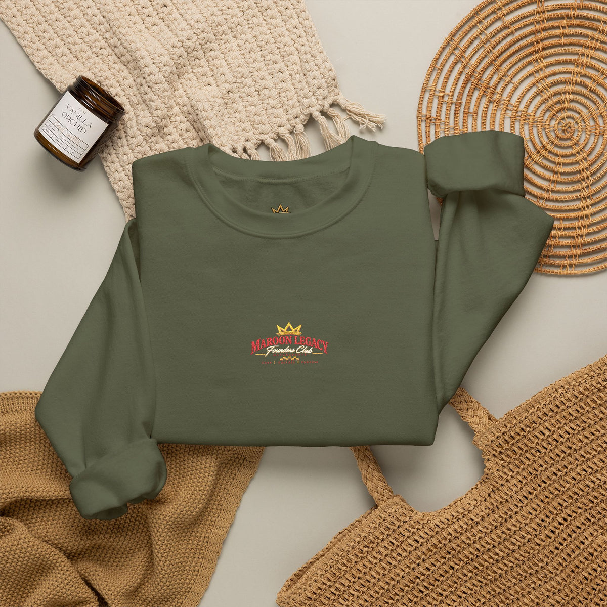 Vibes Embroidered Pullover