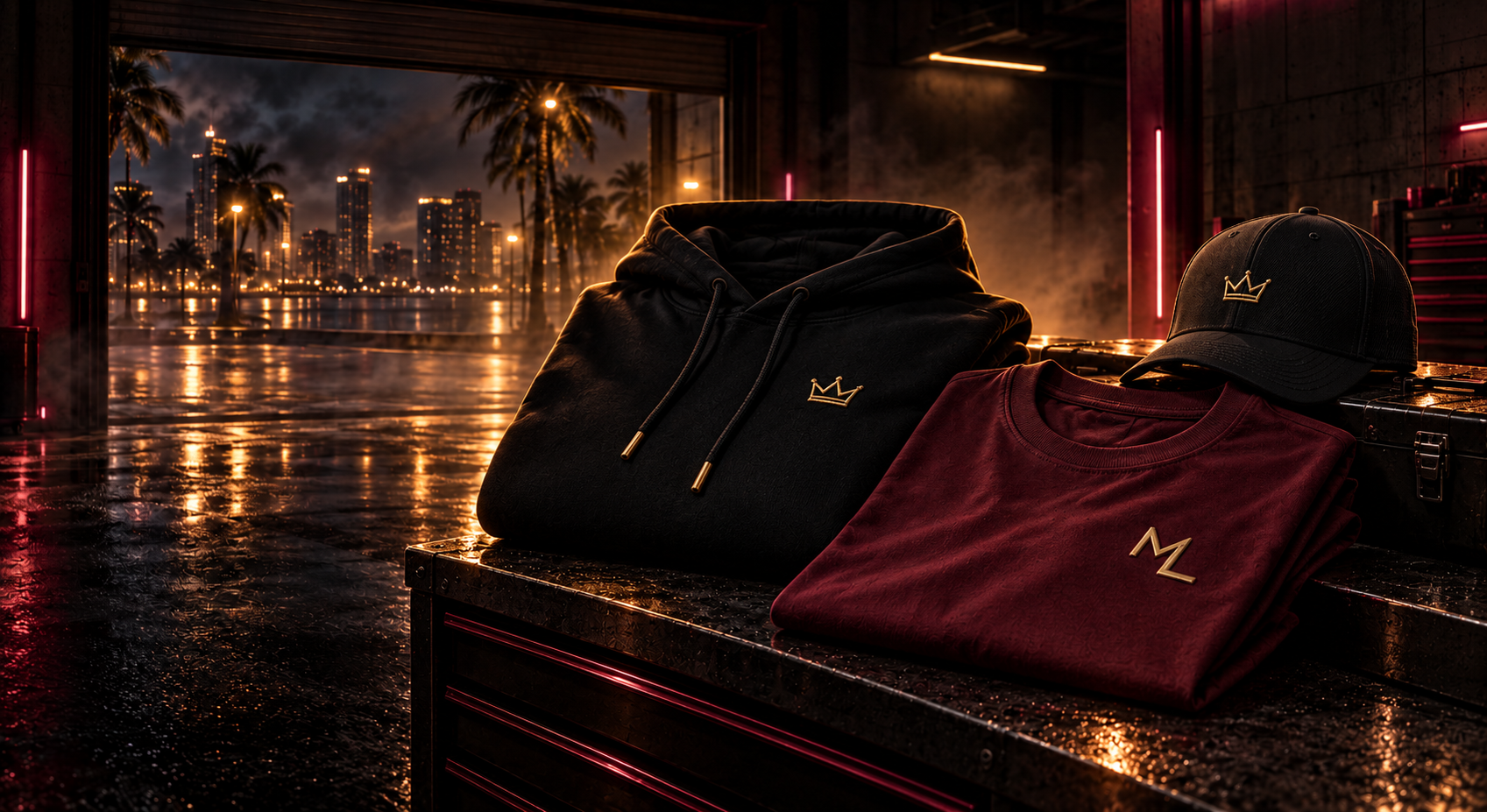 Maroon Legacy apparel preview