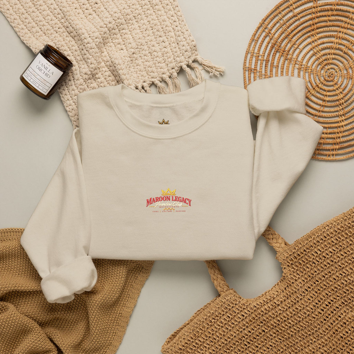 Vibes Embroidered Pullover